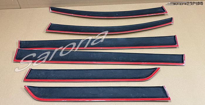 Custom Honda Odyssey  Mini Van Rain Visors (2005 - 2010) - $390.00 (Part #HD-004-RV)